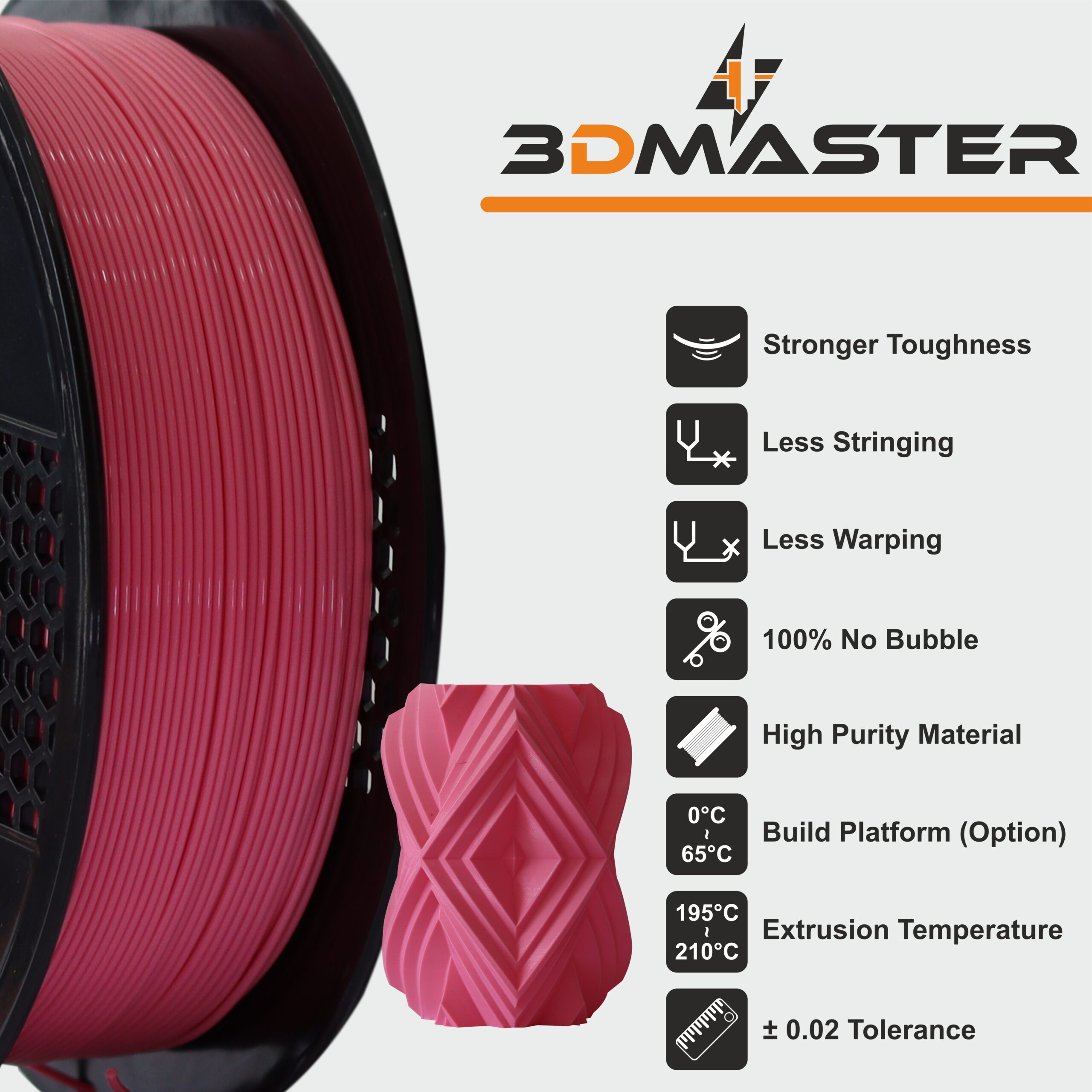 PLA +1.75MM Pink (1)