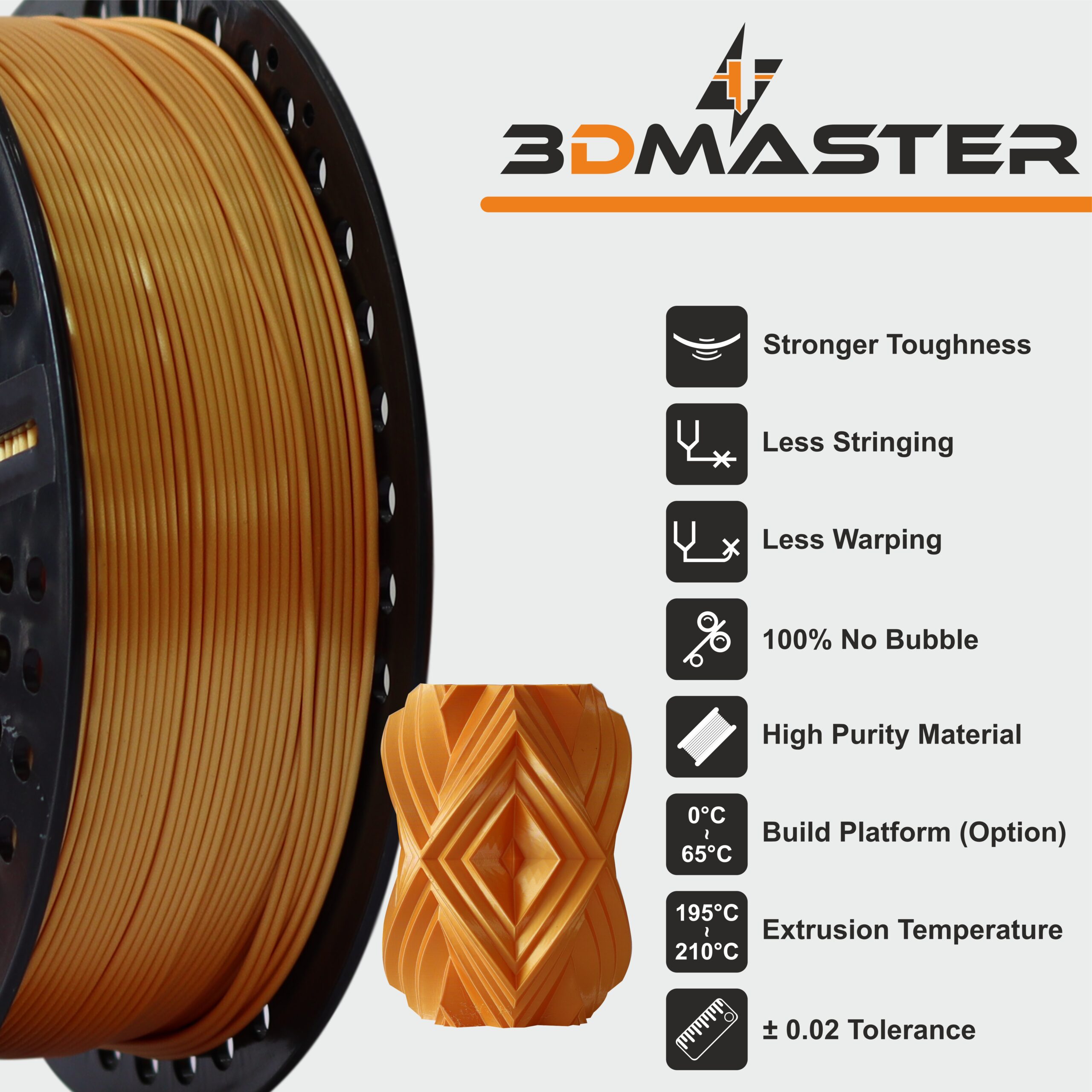 PLA +1.75MM Silk Gold (1)