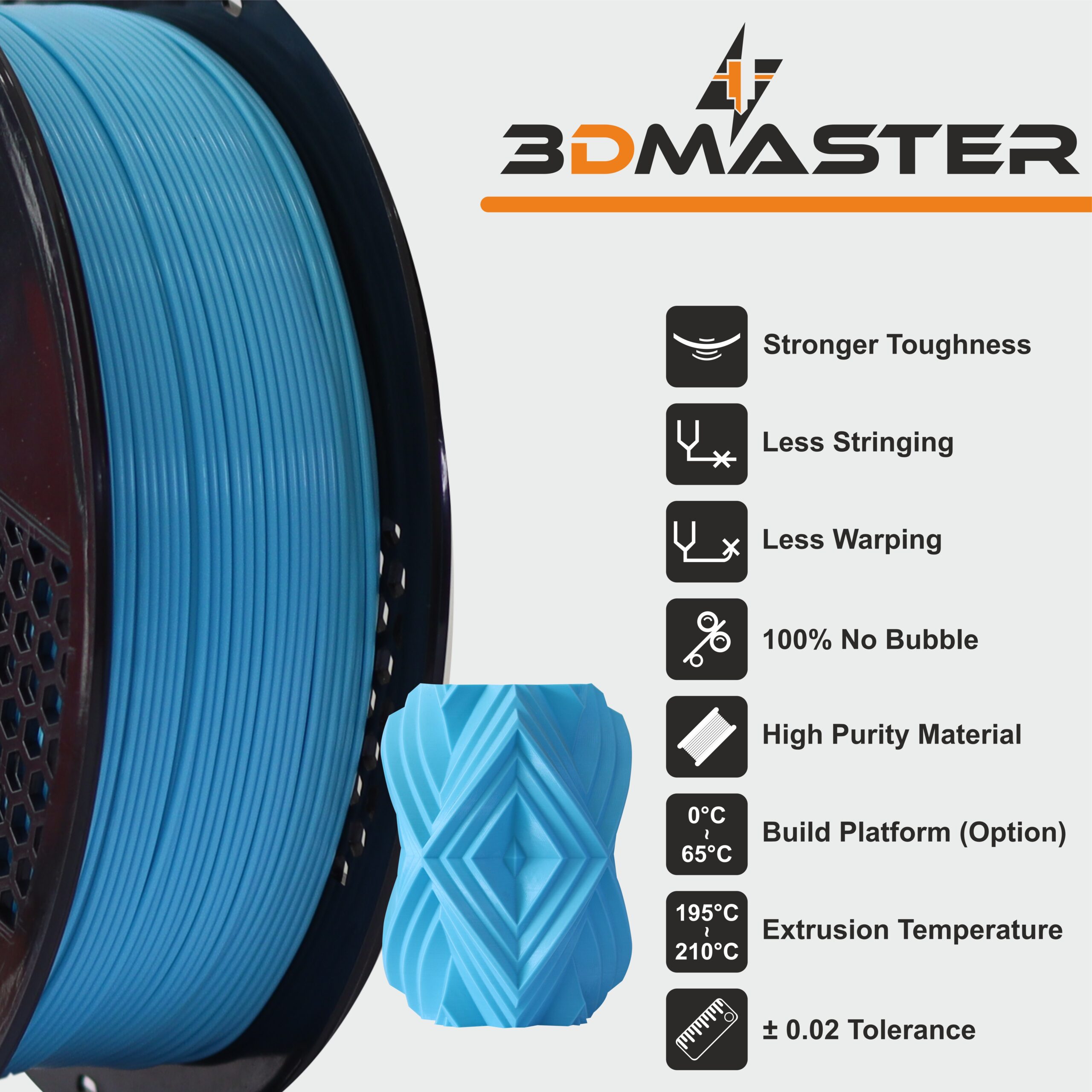 PLA +1.75MM Teal Blue (1)