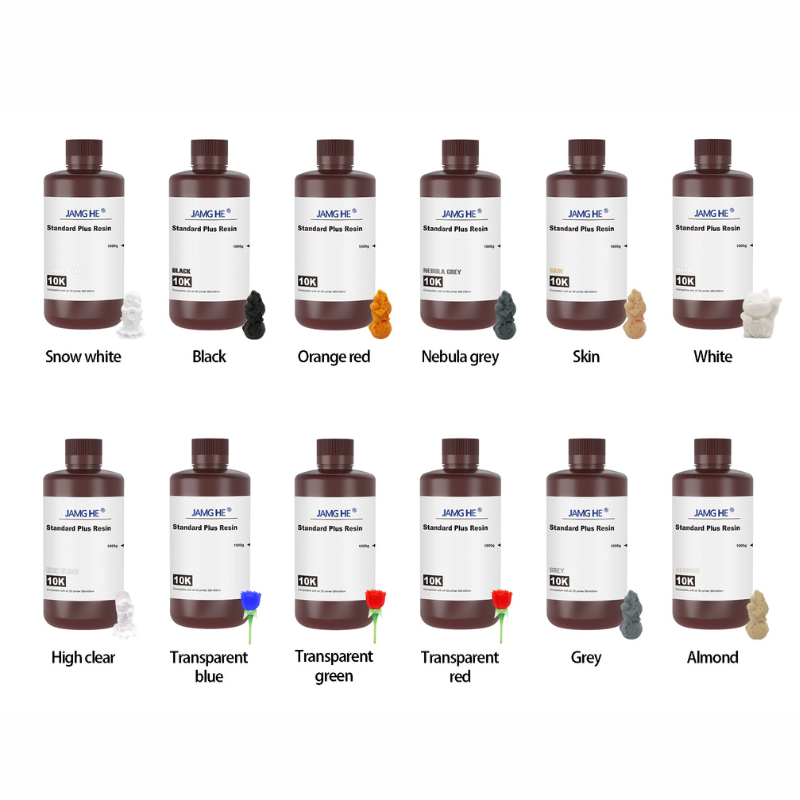 multiple color resin standard