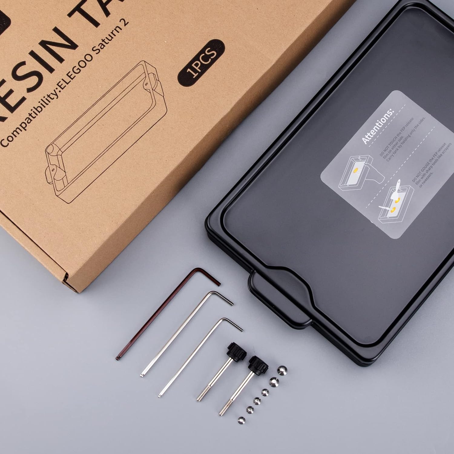 ELEGOO Metal Resin Tank Saturn 2 ELEGOO Metal Resin Tank Saturn 2