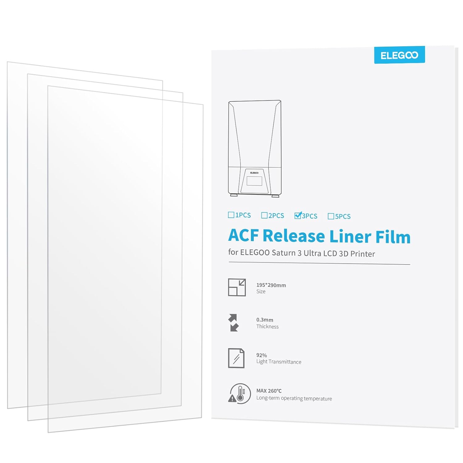 ACF sheet Acf flim for saturn 3