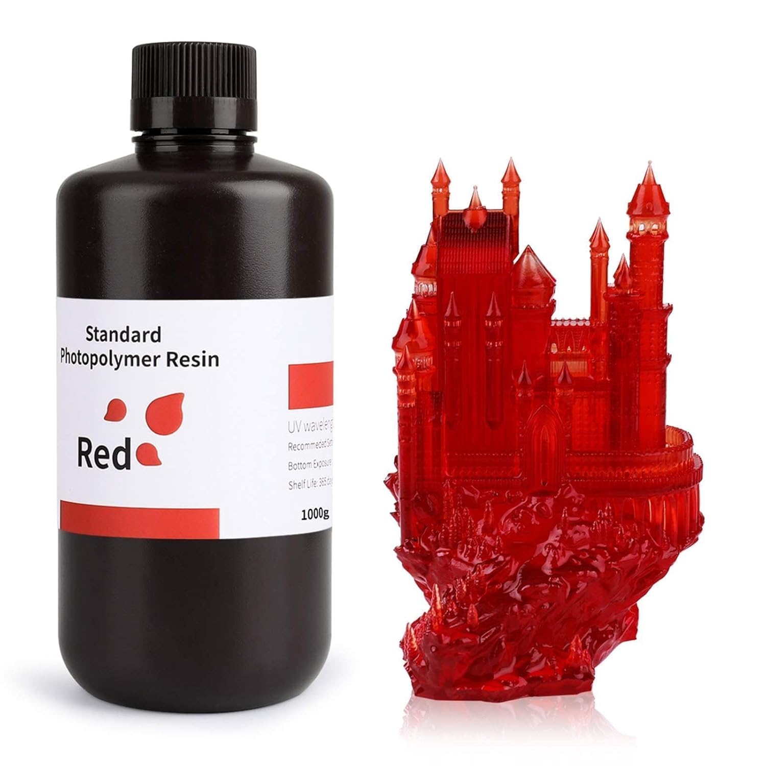 elegoo stand resin red