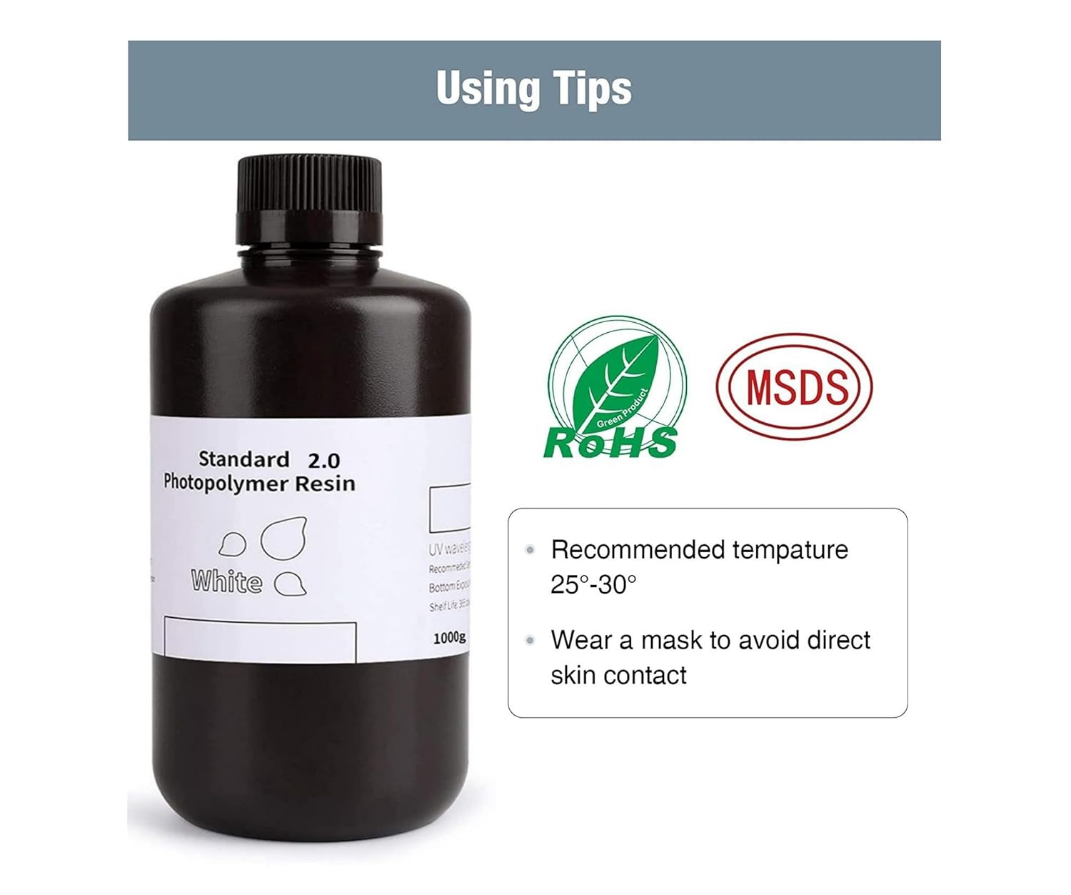 elegoo resin white elegoo resin white