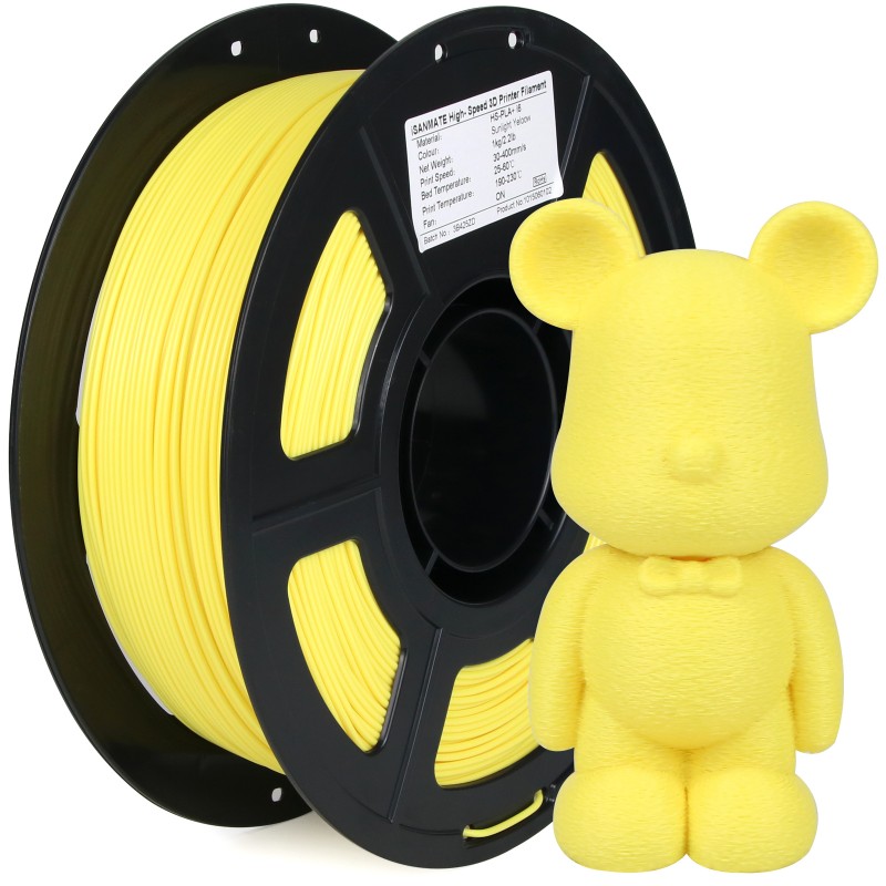 High Speed PLA+ i6 Sunlight Yellow