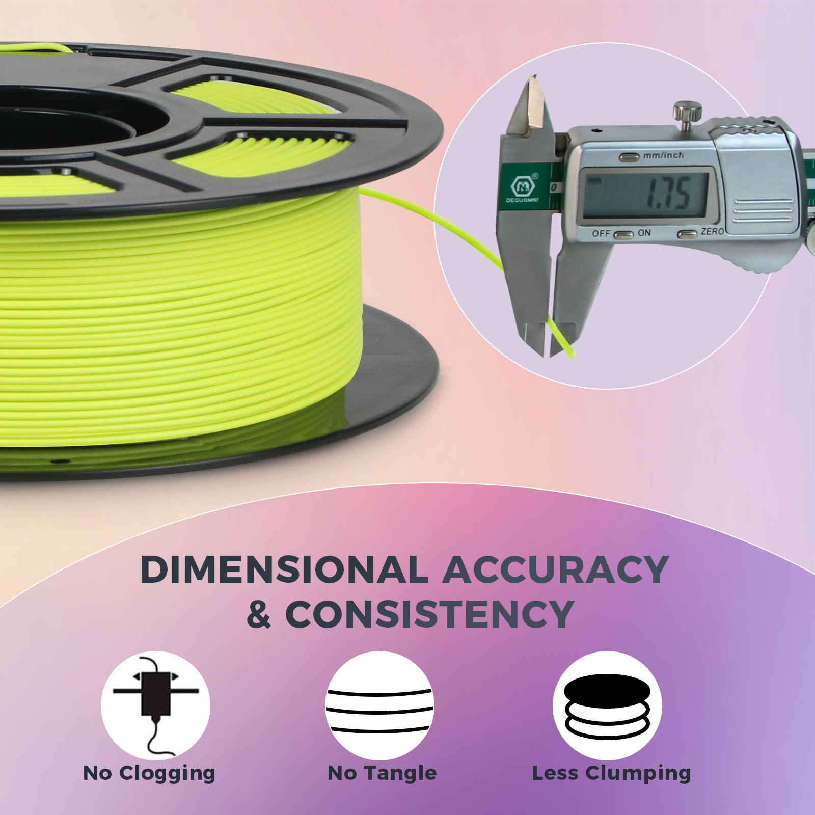 PLA i6 Matte Apple Green (2) PLA i6 Matte Apple Green (2)