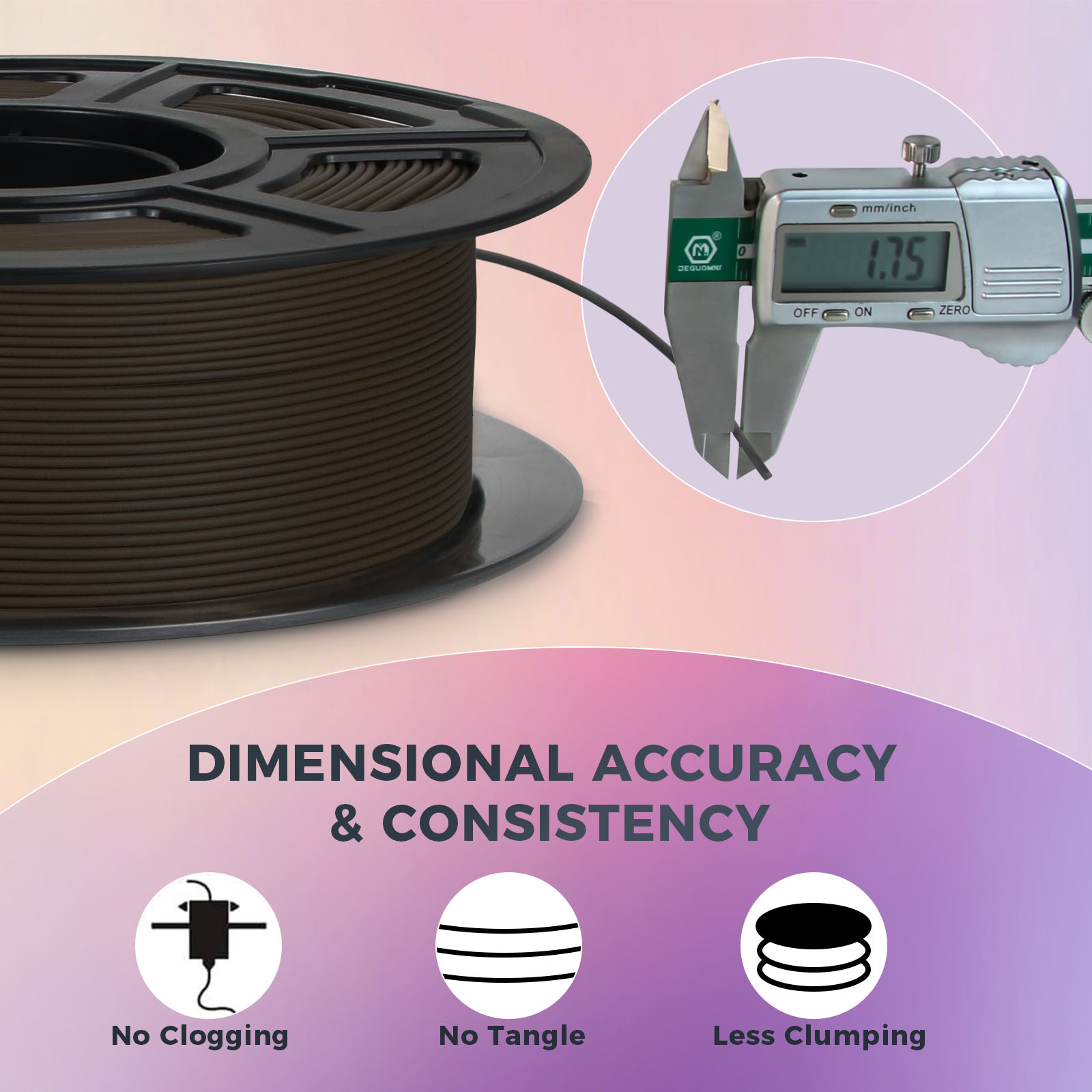 PLA i6 Matte Chocolate (2) PLA i6 Matte Chocolate (2)