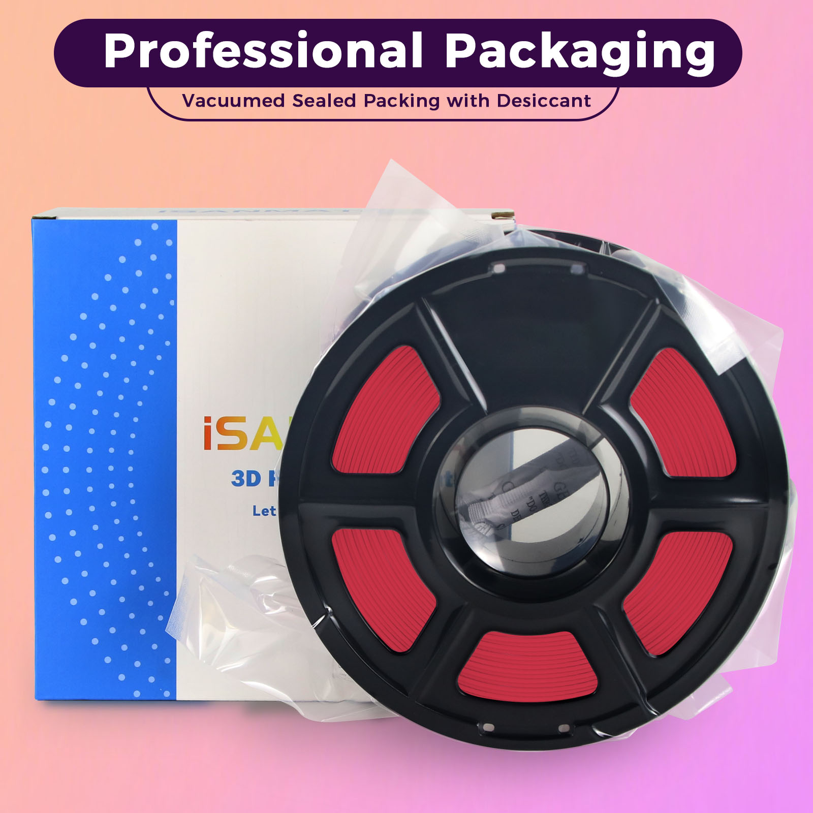 PLA i6 Matte Clown Red (3) PLA i6 Matte Clown Red