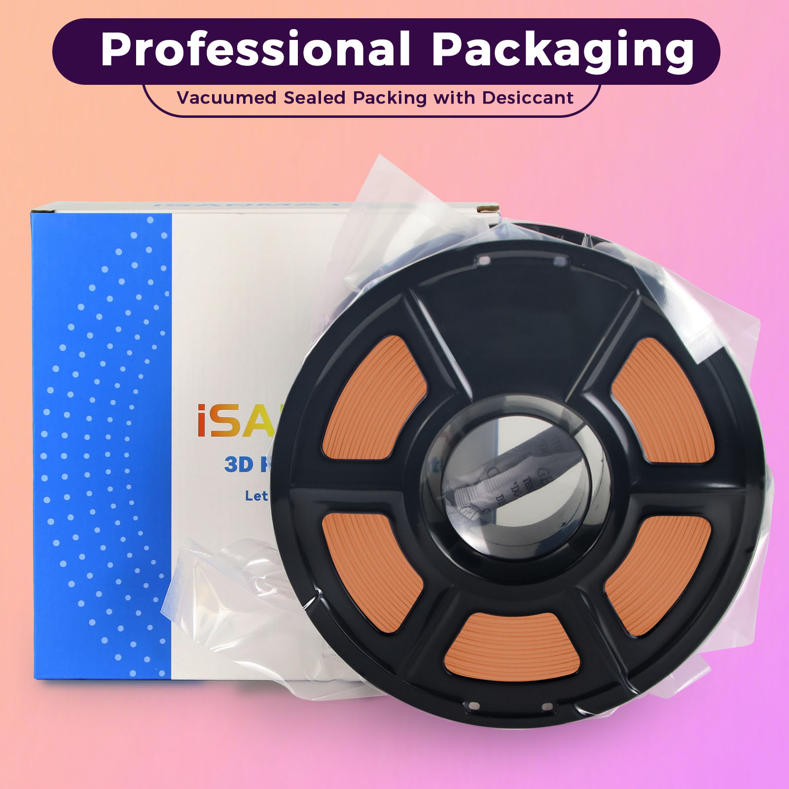 PLA i6 Matte Halloween Orange (3) PLA i6 Matte Halloween Orange