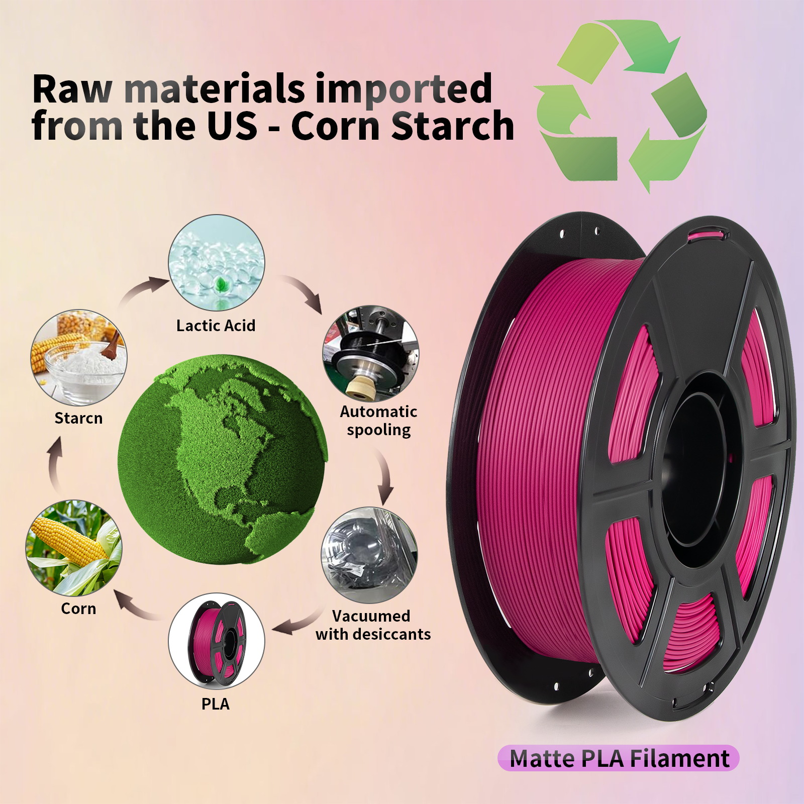 PLA i6 Matte Red Violet (1) PLA i6 Matte Red Violet (1)