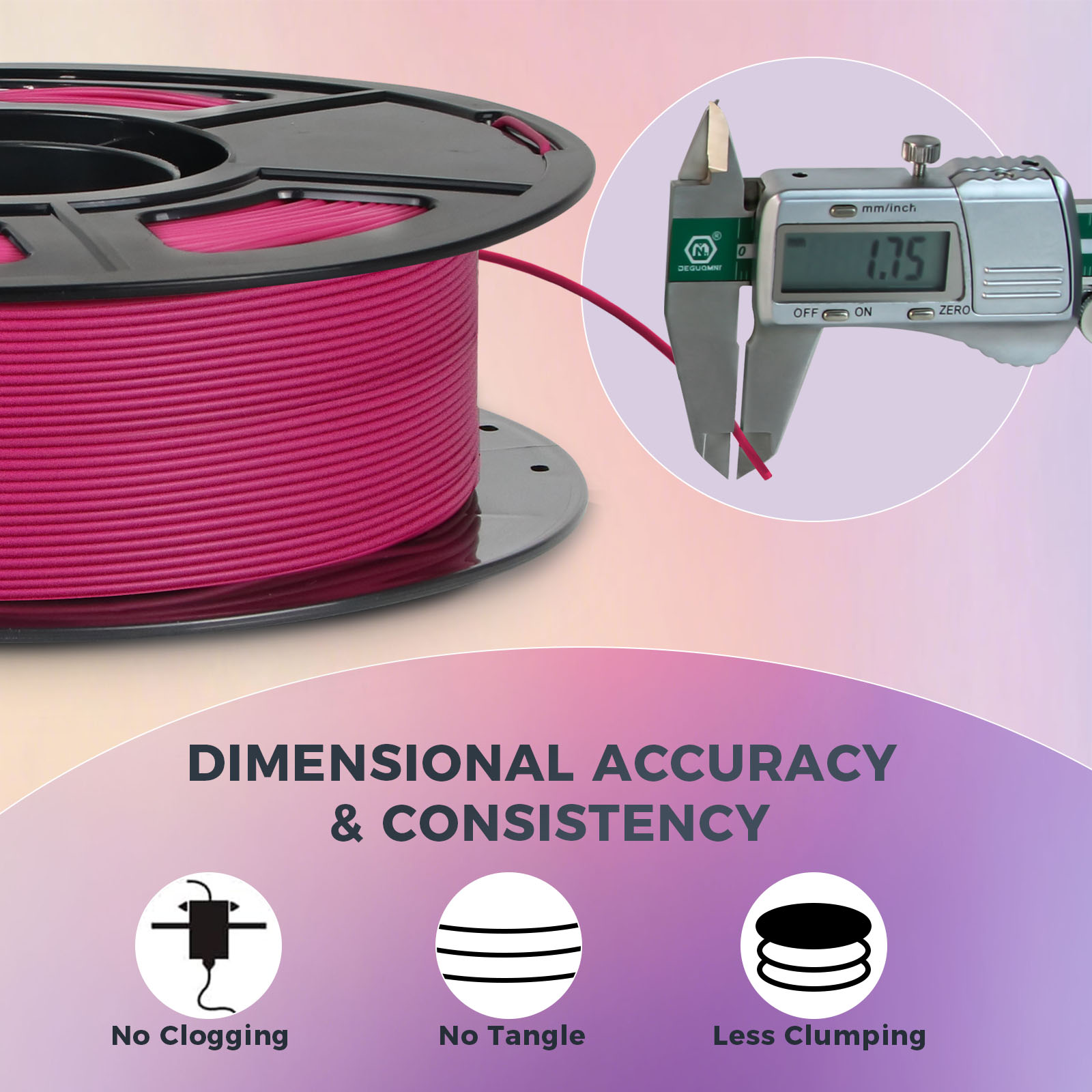 PLA i6 Matte Red Violet (2) PLA i6 Matte Red Violet (2)