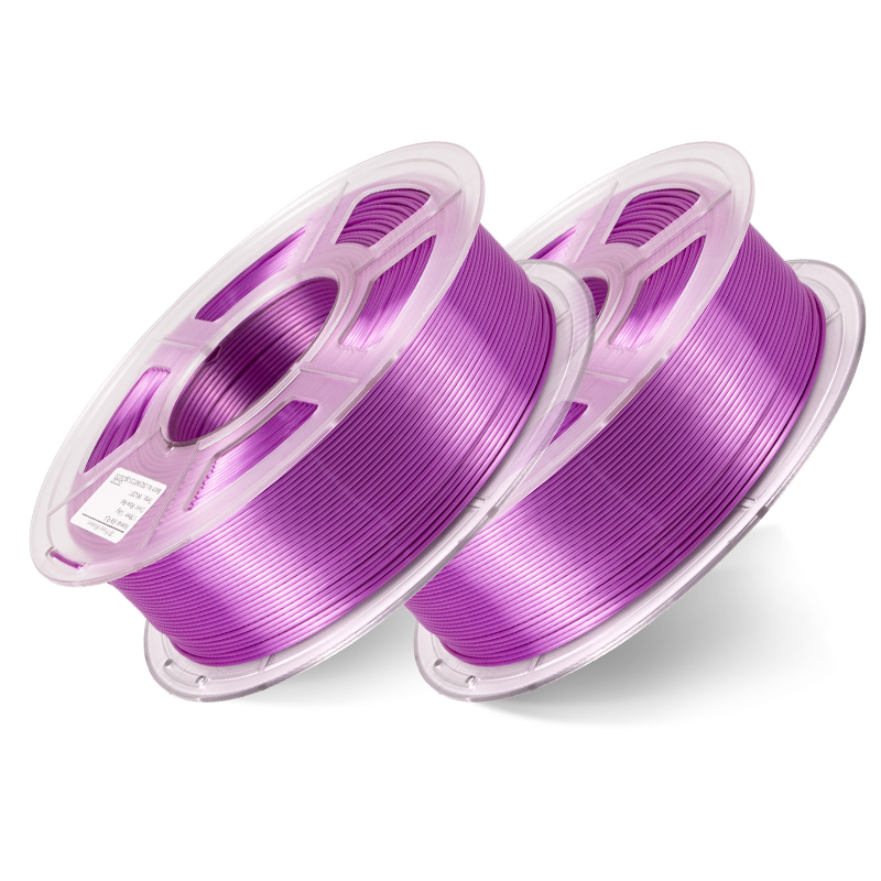 Silk Purple 3d filament Silk Purple 3d filament