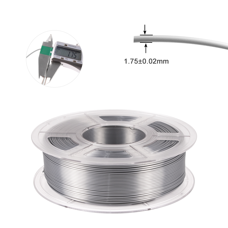 Silk Silver 3D Filament Silk Silver 3D Filament