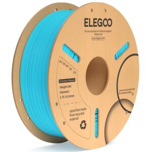elegoo pla plus sky blue