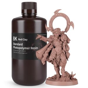 elegoo resin red clay