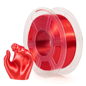 Silk PLA Red Filament