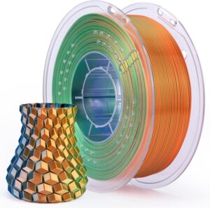 Elegoo Blue green orange tri color filament