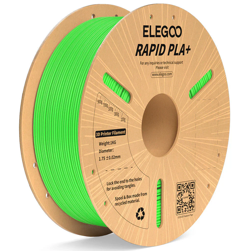 Rapid-PLA-Filament-1KG-Green