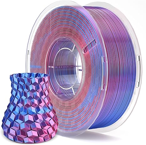 Elegoo PLA Silk filament 1kg Silk Blue Magenta