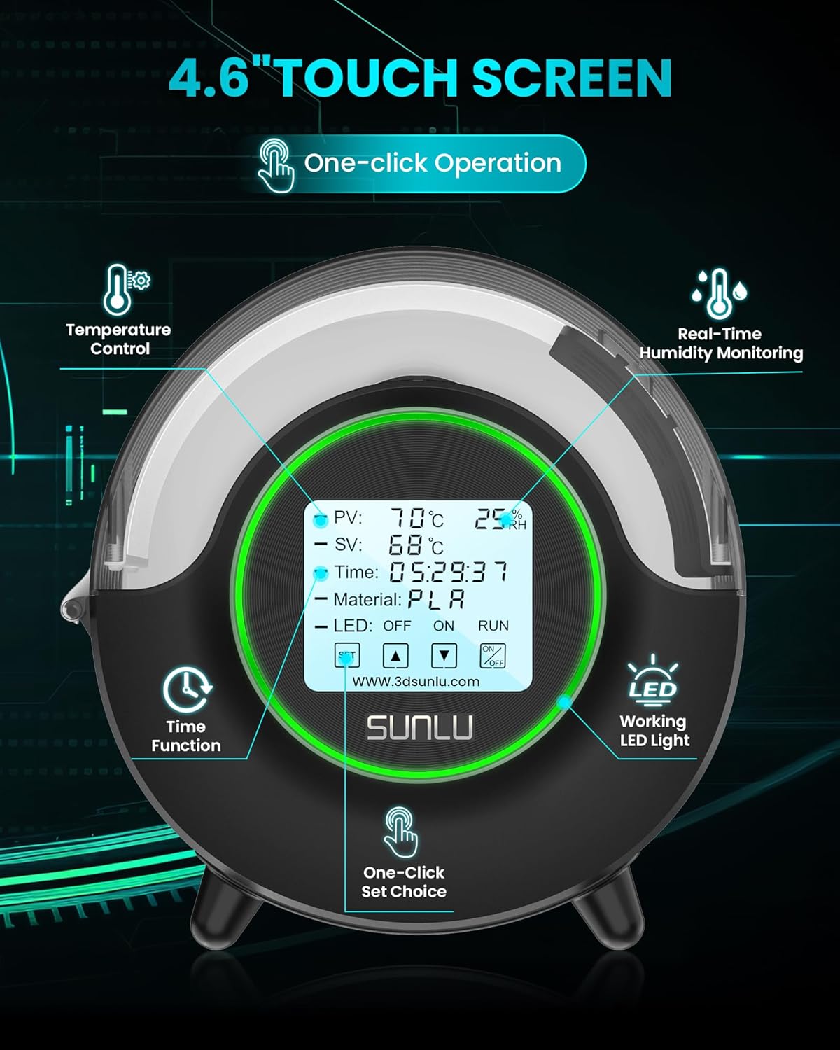 SUNLU S2 Filament box SUNLU S2 Filament box