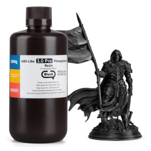 elegoo abs 3 pro resin black color