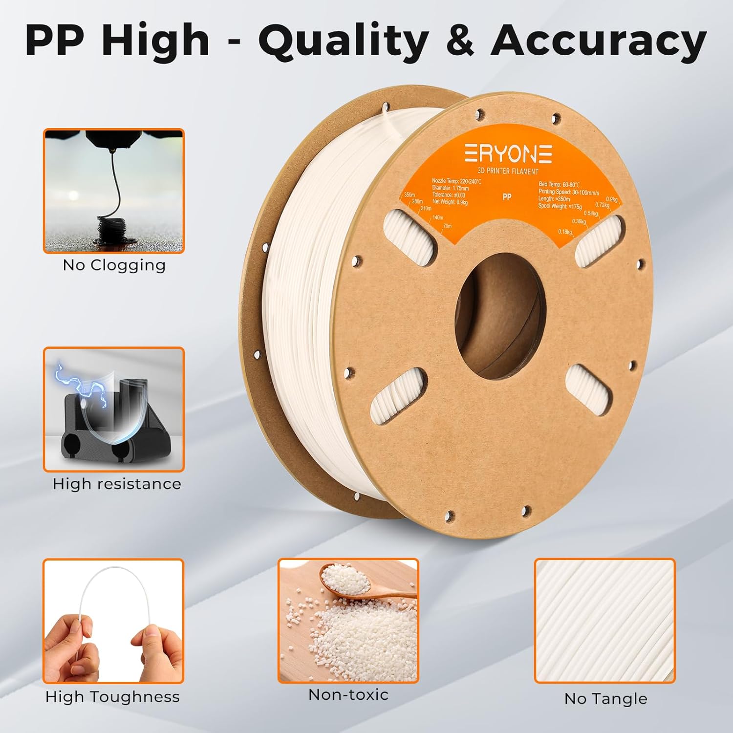 PP white filament