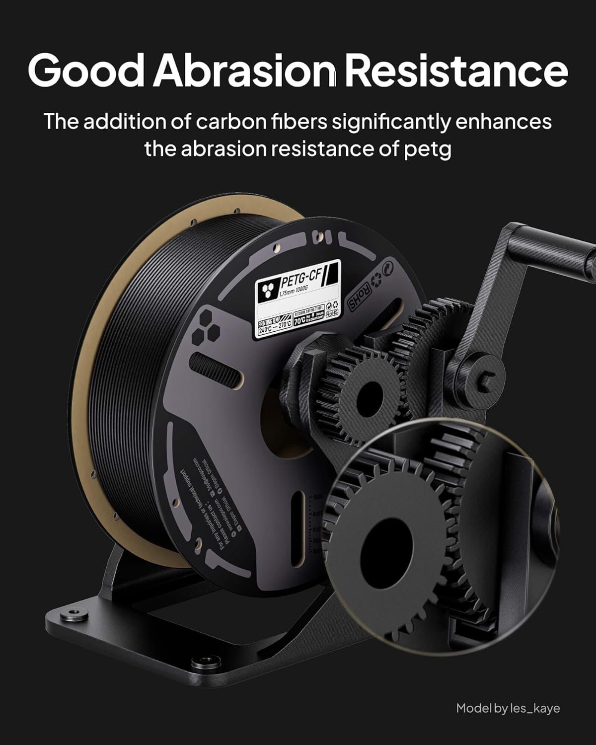 PETG carbon 3d filament